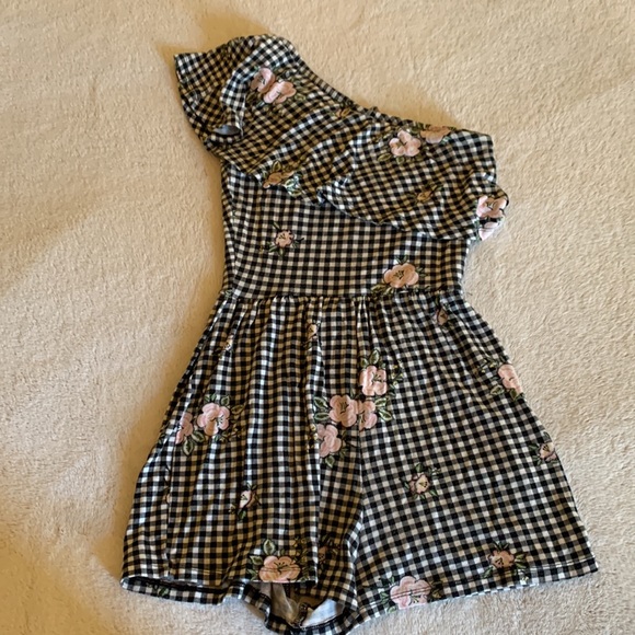 ASOS Gingham Romper - Picture 4 of 4